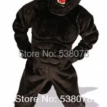 Черный силовой Кот ростовой костюм Пантеры Deluxe взрослый размер лес диких животных зверь косплей костюм карнавал Mascotte Fit SW1073