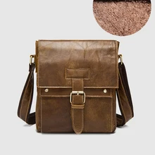 CARANFIER мужские дорожные сумки из натуральной воловьей кожи сумки через плечо деловые мужские однотонные сумки на плечо винтажные сумки