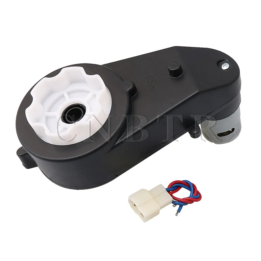 

CNBTR 12V 15000RPM Gearbox with Motor for Kids Powered Ride on Cars and Motorcycles Universal RS550 Drive Engine Match on Toy