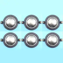 6 шт. 72,2 72,5 мм Тройная звуковая катушка 72 ядра титановая пленка твитер кольцо динамик с диафрагмой Аксессуары DI