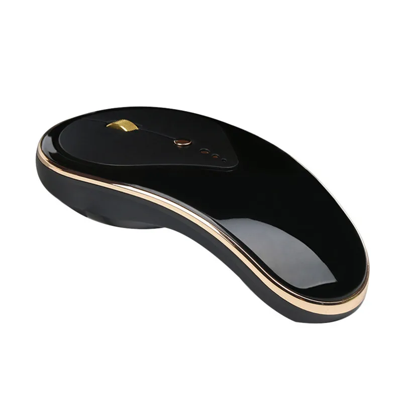 

1600DPI 2.4GHz Rechargeable Wireless Gaming Mouse Silent Button Slim USB Optical Mice 80605 Drop Shipping Free Shipping