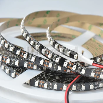 

5M 3528 DC12V UV 395-405nm Ultraviolet 600LED 120LEDs/m FPCB White & Black colour purple Flexible UV Strip non waterproof IP20