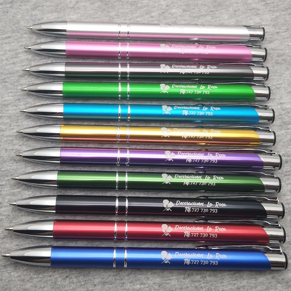 

Personalized Papa's day gift colorful ball pen 10 PCS/lot custom with father's name and wishes text free cdr and pdf format