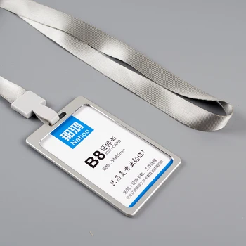 

Moblie Lanyard Badge Strap Work Certificate Aluminum Alloy Student Bank Employees Set Custom Traffic Status