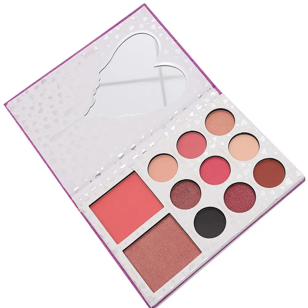 

Eyeshadow 11 Colors Matte Shimmer Glitter Easy To Wear Eye Shadow Palette Maquiagem Profissional Completa Make Up