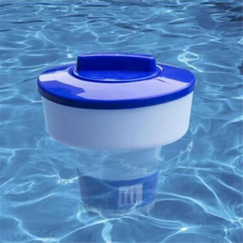 

8 Inch Box Durable Floating Chlorine Chemical Dispenser For Spa Swimming Pool Active Drug Automatic External Controller Device