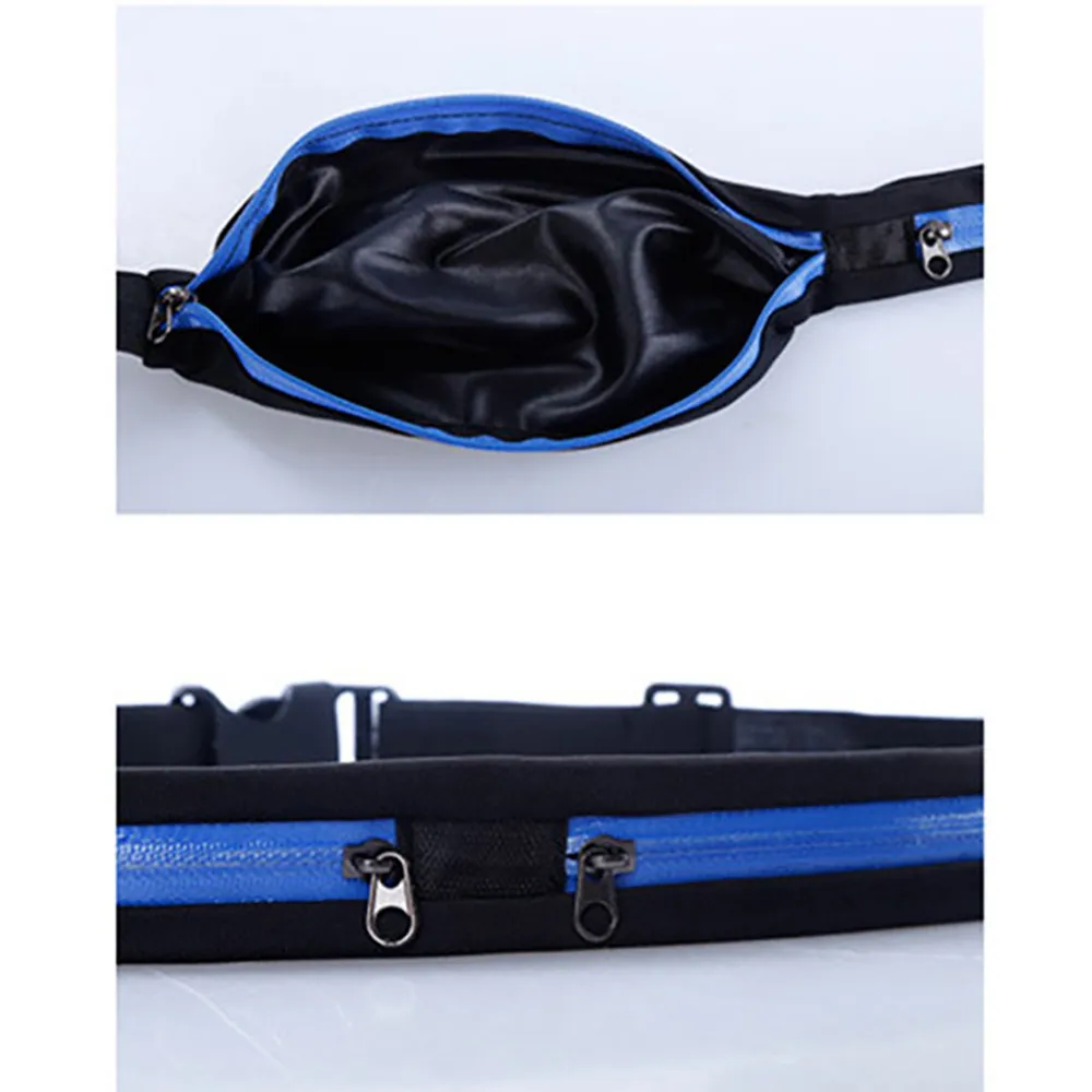8 цветов спортивные сумочки для мужчин и женщин Фитнес Бег Велоспорт карманы Противоугонная водонепроницаемая сумка для мобильного телефона невидимый ремень T4