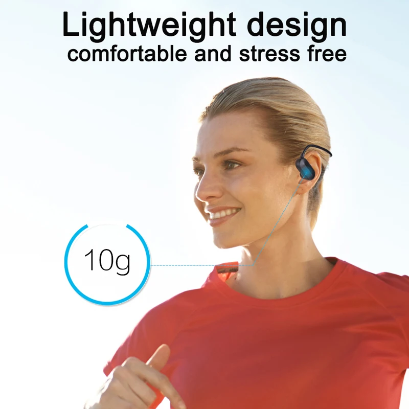 OKCSC Bone Conduction MP3 HiFi Music Player IPX8