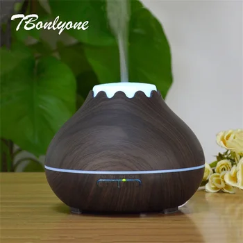 

TBonlyone 400ML Lantern Air humidifier Essential oil diffuser Aroma humidifier Ultrasonic humidifier Dark wood Aroma diffuser