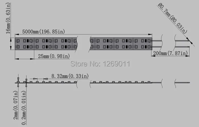 0,5 метров DC12V SMD3528-1200-IR инфракрасный 850nm/940nm один чип двухрядный гибкий светодиодный полосы 240 светодиодный s 19,2 Вт каждый квадратный метр