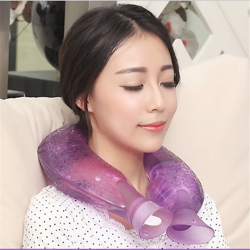 2017 NEW U Shape PVC Explosion proof Hot Water Bag for neck Hand Warmer