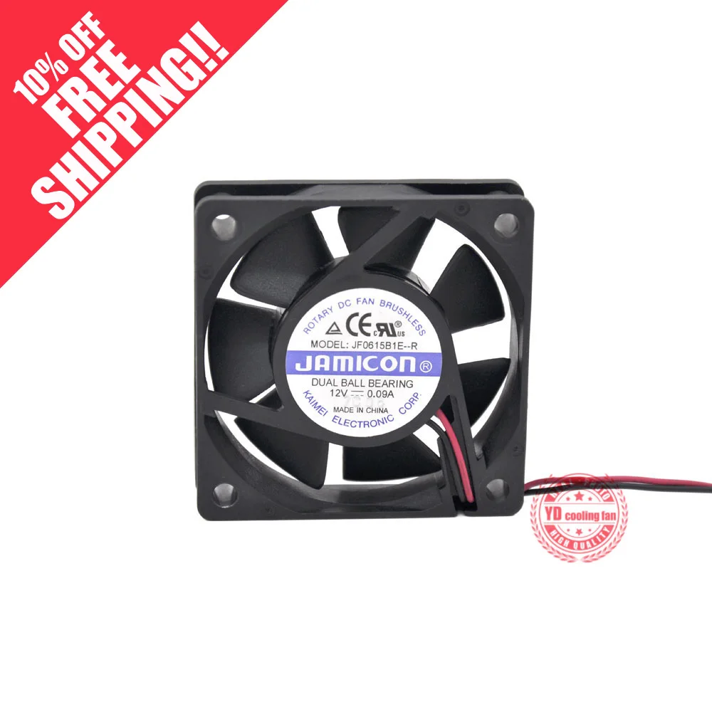 NEW FOR JAMICON JF0615S1L DC12V 0.12A 6015 6CM silence cooling fan | Компьютеры и офис