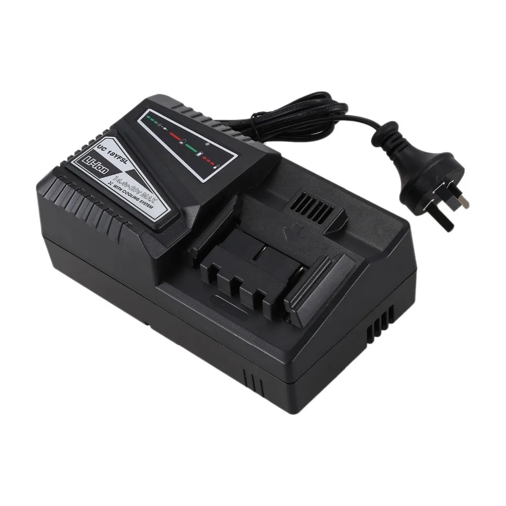 

GTF UC18YSFL Li-ion Battery Charger Charging Current 4.5A For Hitachi 14.4V 18V Serise Electric Drill Screwdriver Accessory