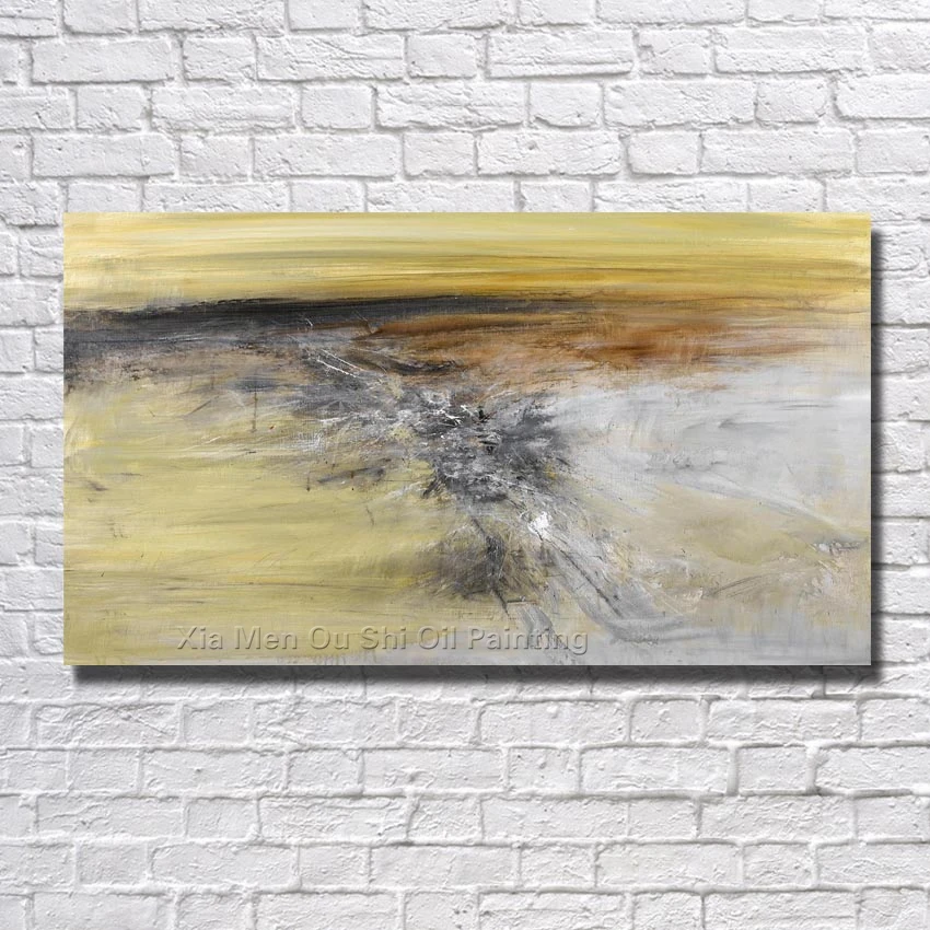 

New Design 100% Handpainted Abstract Landscape Oil Painting On Canvas Modern Living Room Wall Decor Pictures no Framed Canvas
