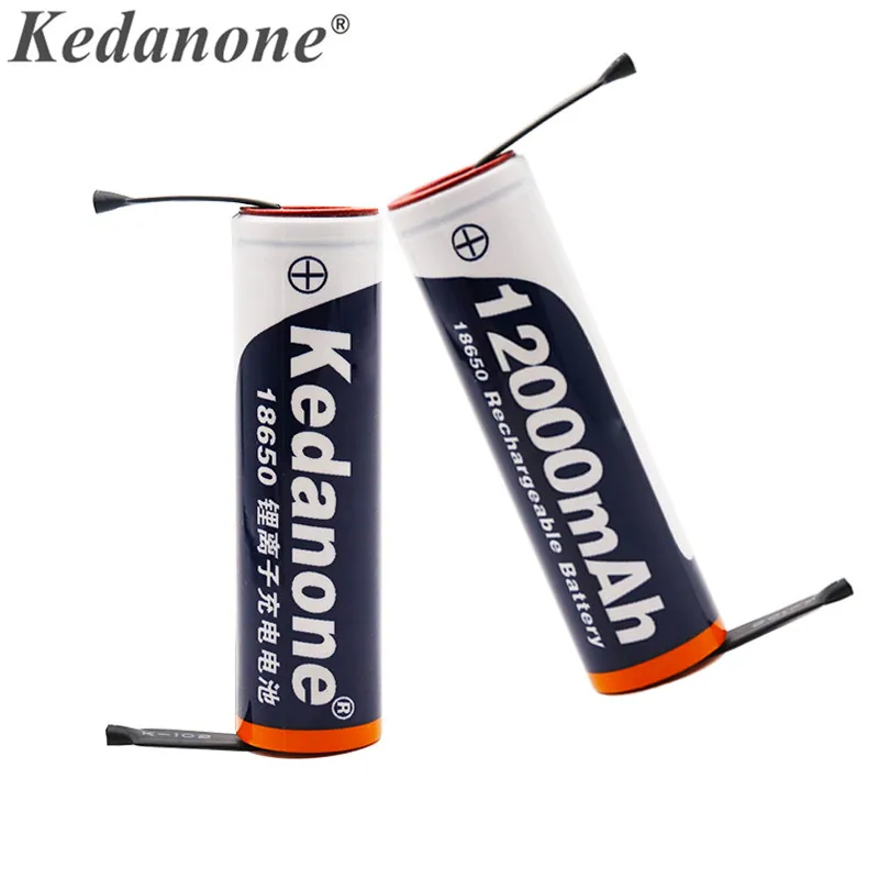 100% Новый оригинальный 18650 аккумулятор 3 7 v 12000 mah литиевая аккумуляторная батарея