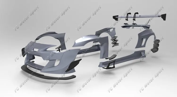 2012-2017 GT86 FT86 ZN6 FRS BRZ Greddy X Pandem Ver.3 Aero Style Wide Body Kit FRP 1(7)