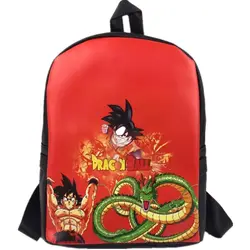 Для мужчин Для женщин женские мультфильм печати нейлоновый рюкзак для ноутбука Школьные ранцы Dragon Ball Z Сон Гоку Дорожные сумки рюкзак для