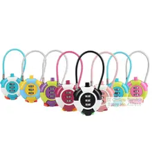 1 UNIDS 3 Dígitos Candado De Combinación Contraseña Mini antirrobo Candado Maleta de Viaje Mochilas Bolsas de Cremallera Candado 800905