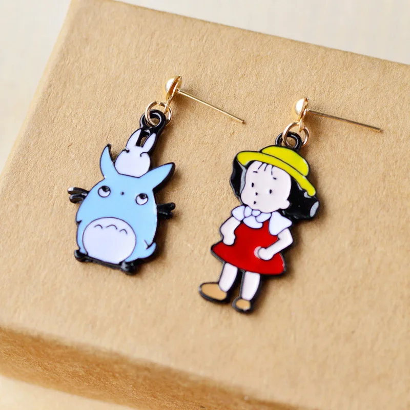 Totoro earrings