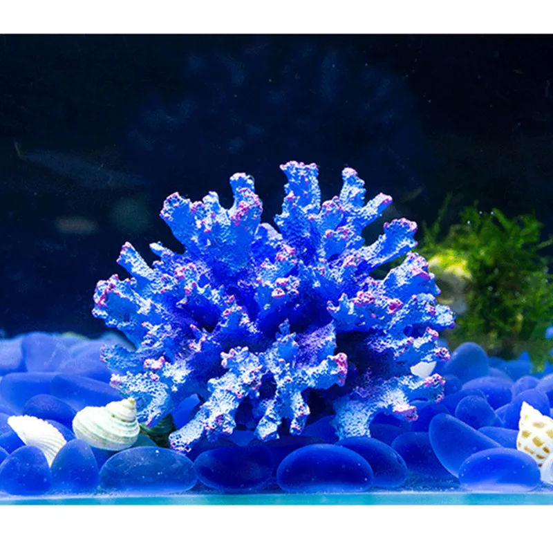 2021 New Resin Artificial Aquarium Coral Decoration Fish Tank Coral