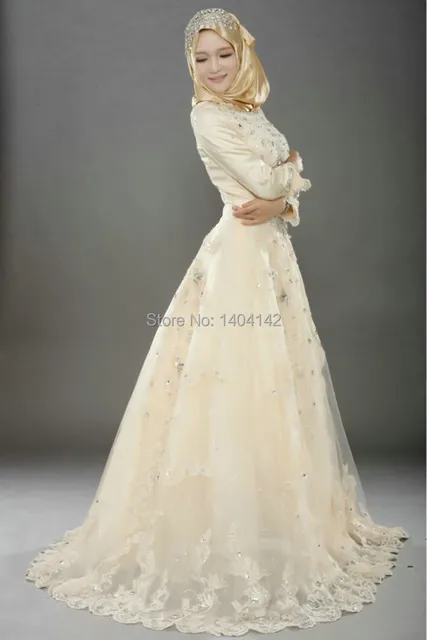 Traditional Muslim Wedding Dress