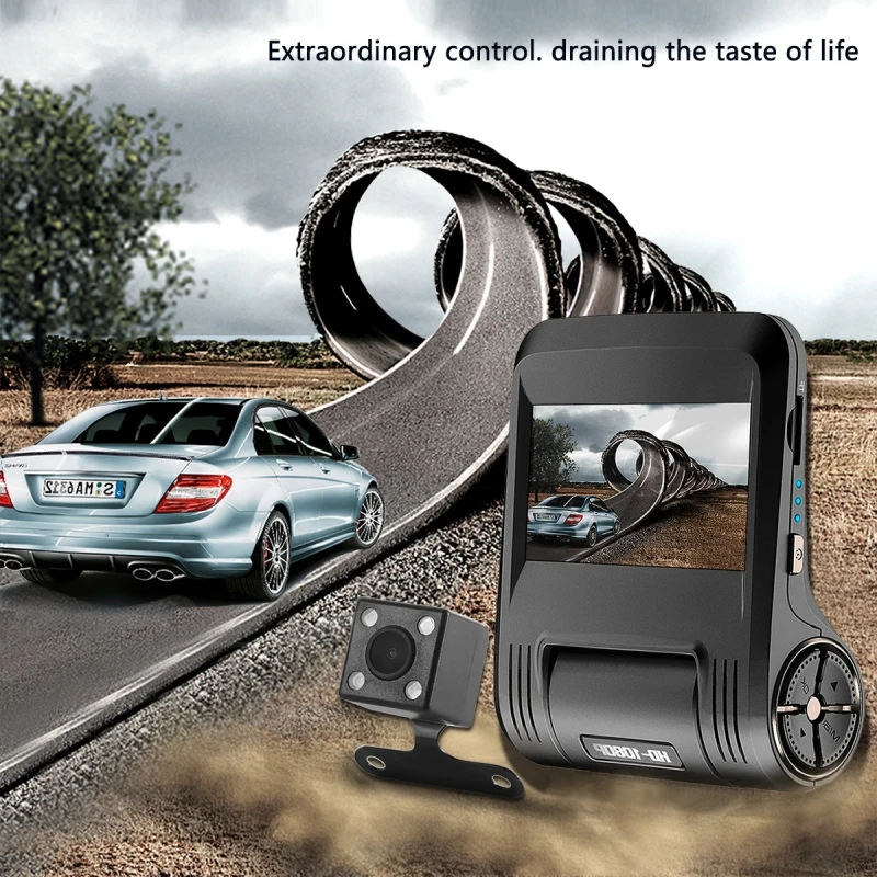 

Dash Camera Built-In WiFi Car Dashboard Camera with 1080P FHD Driving Recorder for G-Sensor WDR Parking Monitor Mini Camcorder