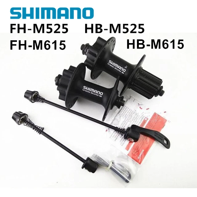 Deore FH M525 HB ступицы 32H 36H M615 втулки горного велосипеда 100/135 мм 8S 9S 10S