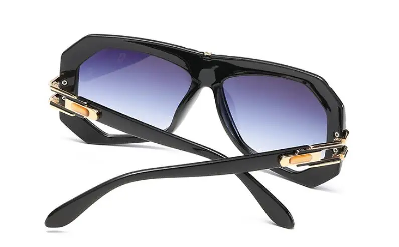 HBK плоский квадрат Солнцезащитные очки для женщин Для мужчин Брендовая дизайнерская обувь большой Рамки Защита от солнца Очки для Для