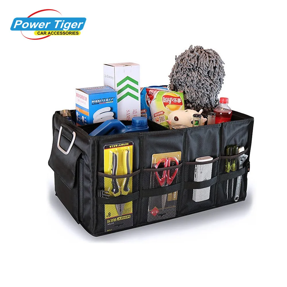 

Upgrade Large Capacity Car Trunk Storage Organizer Best for SUV, Car, Truck, Van, Home