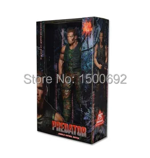 NECA Хищник джунгли патруль голландский Арнольд шварценег 1/4 фигурка