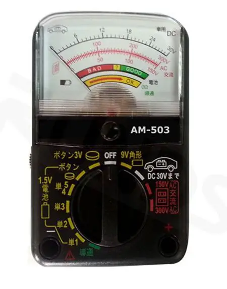 

MODEL-503 Universal Battery Checker Tester for1.5V AA AAA 9V 6F22 car battery, Retail and wholesale.