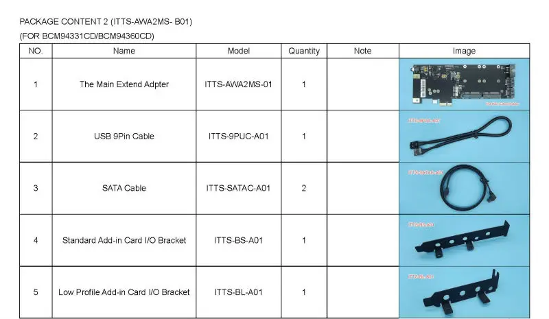 BCM94360CD BCM94331CD PCIe WiFi адаптер BT4.0 PCI-E 1X USB Аудио Звуковая карточка SSD слот Поддержка Mac os для рабочего стола Hackintosh