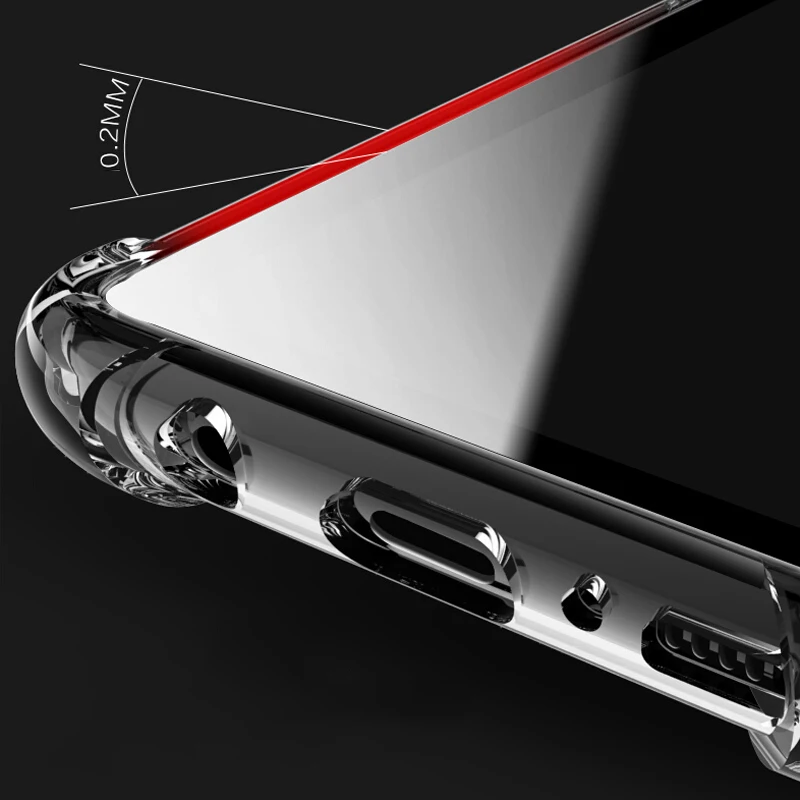 Suntaiho Shockproof Silicon Cover S8 Case for Samsung note 9 s9 plus s7 edge A8 plus Transparent Cases for Samsung S8 Plus note8 Suntaiho Shockproof Silicon Cover S8 Case for Samsung note 9 s9 plus s7 edge A8 plus Transparent Cases for Samsung S8 Plus note8