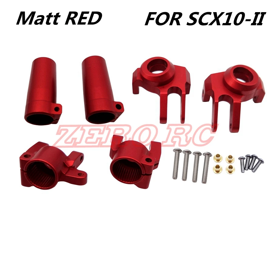 RC 1/10 SCALE гонки по оси SCX10 II AR44 AXLE OP PART сплав передние рулевые костяшки и C образный