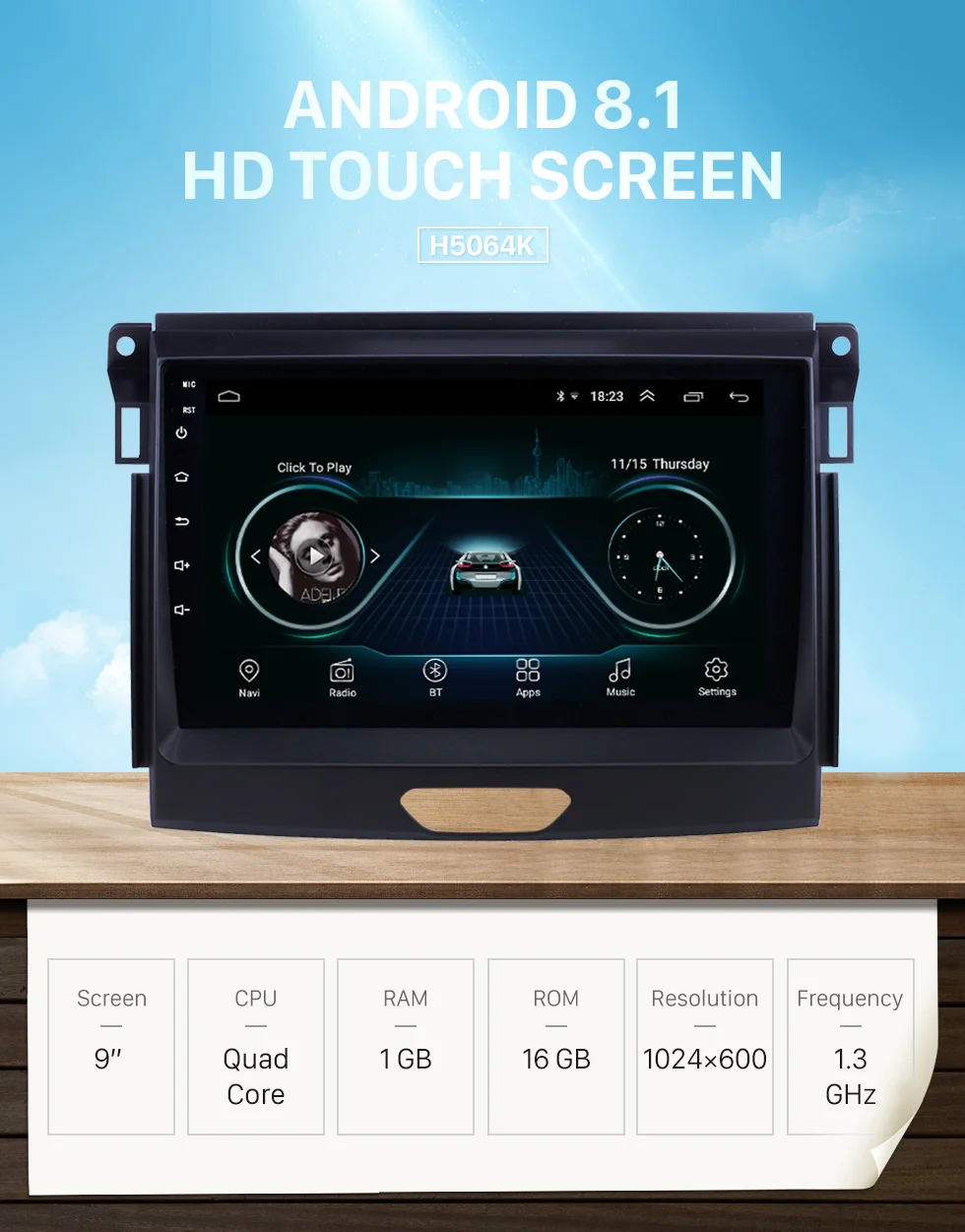 Best Seicane Android 8.1 9 inch Car Unit Player GPS Navigation Radio for Ford Ranger 2015 support Carplay Digital TV TPMS SWC DVR OBD 0 Best Seicane Android 8.1 9 inch Car Unit Player GPS Navigation Radio for Ford Ranger 2015 support Carplay Digital TV TPMS SWC DVR OBD 0