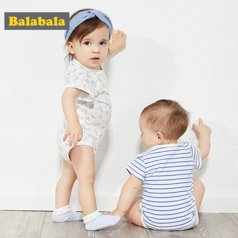 BalabalaBaby/Одежда для новорожденных Детские пижамы Летняя одежда Комбинезоны Одежда