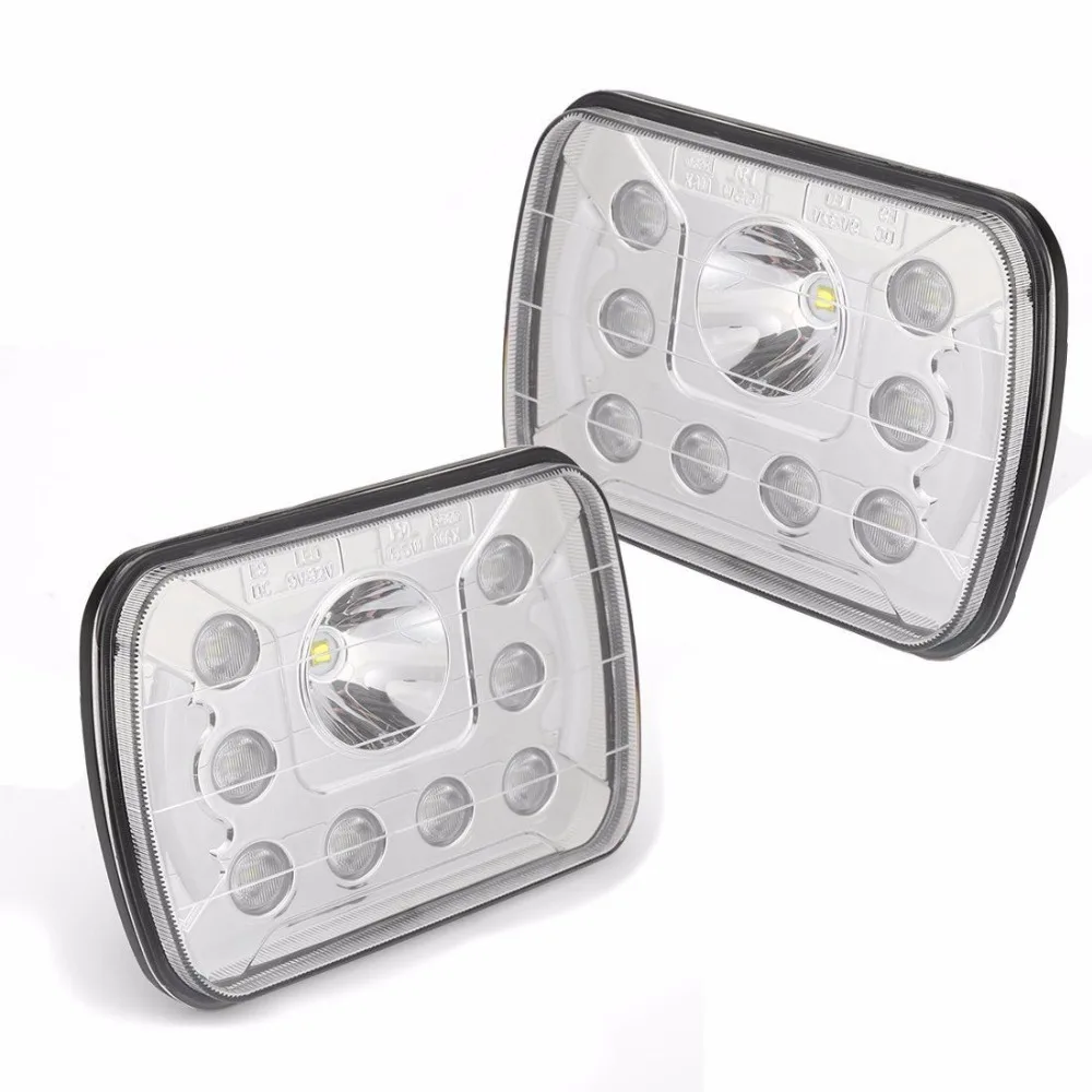 5 дюймов x 7 светодиодный головной светильник s HID Светильник лампы Hi / Low Beam