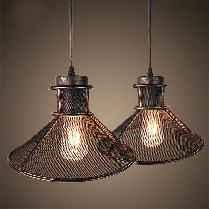 

Eusolis Amerikaanse Loft Moderne Pendant Lights Lamparas Colgantes Hanglamp Industrial Pendant Light Dining Room Lights