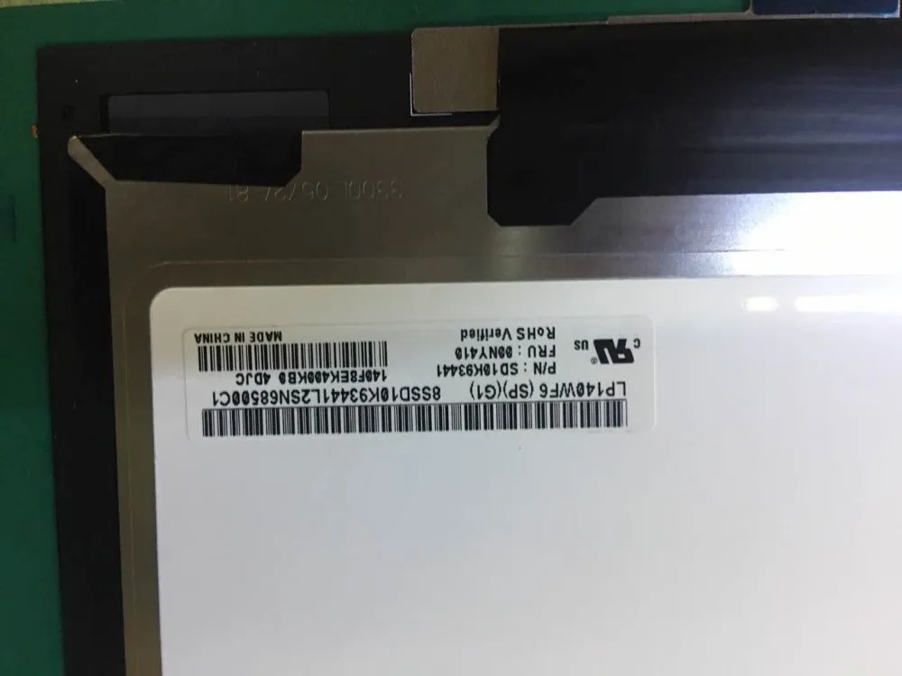 GrassRoot 14 &quotдюймовый ЖК дисплей сенсорный экран для Lenovo Thinkpad X1 Yoga FRU: 00UR190 LED LCD 14&quot WQHD