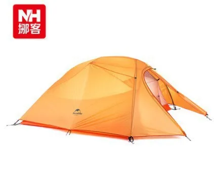 

NatureHike NH ultralight 3 person 210T fabric aluminum pole tourist beach camping tent