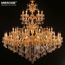 Large Royal Golden Crystal Chandelier Lamp Lustres Cristal Suspension Project Lighting Hotel Resteruant Villa Luminaire Lights Large Royal Golden Crystal Chandelier Lamp Lustres Cristal Suspension Project Lighting Hotel Resteruant Villa Luminaire Lights