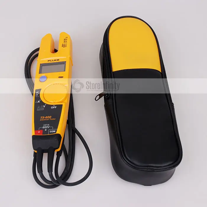 FLUKE T5-600 Токоизмерительные клещи непрерывность электрического напряжения Токоизмерительные клещи с Labloot мягкий чехол H13