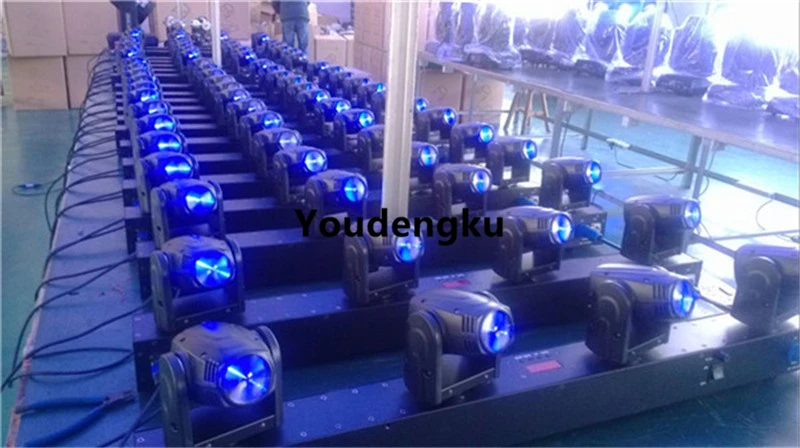 4 head moving head -blue