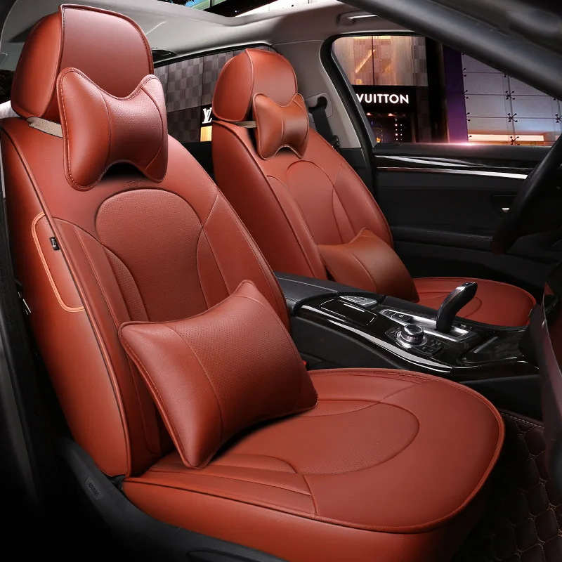 

Custom made/ Leather car seat covers For Mercedes-Benz B180 C200 E260 CL CLA GLK300 ML S350 S400 w203 w204 w211 accessories
