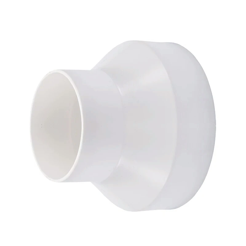 Plastic Straight Duct Adaptor Connector Ventilation Duct Fan Reducer and Increaser Connectter Inline Heating Cooling Accessories