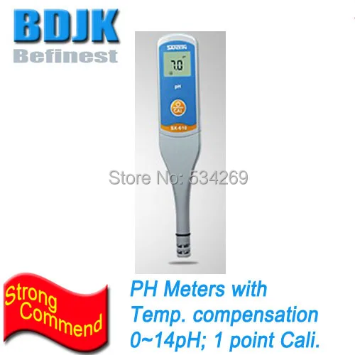 

0~14pH Handheld PH Meters with Temperature Display & 1 Point Auto Calibration