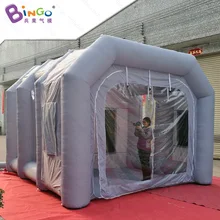 4X4X3 метра надувная маленькая покрасочная будка/надувная покрасочная будка игрушечные палатки