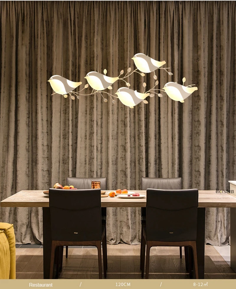 Nordic Creative Bird Pedant Lamp (4)