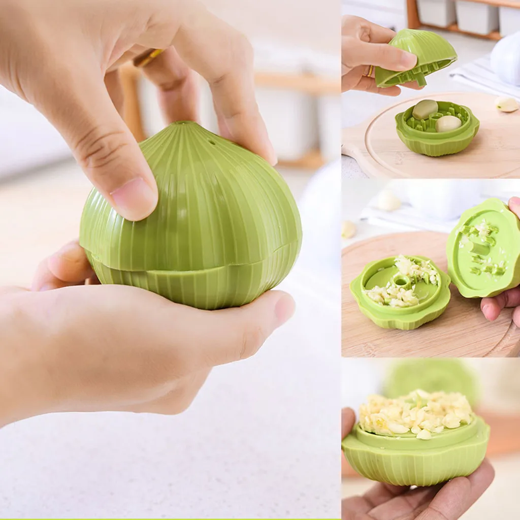 

Garlic Press Peeler Grater Ginger Garlic Grinding Grater Chopper Crush Cutter Slicer Kitchen Vegetabl Cooking Tool