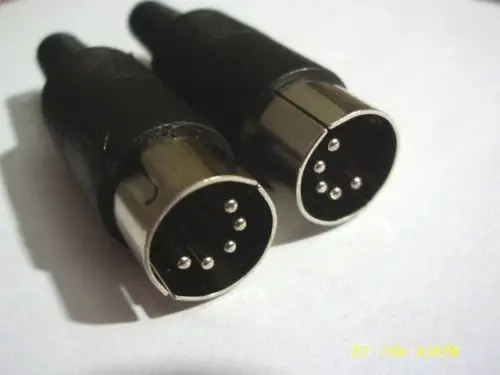 

5 Pin DIN Plug Connector with Plastic Handle ADAPTER